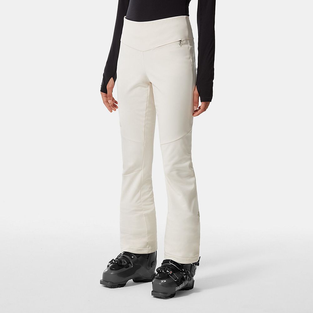 The North Face Pants Womens Australia - The North Face Snoga Ski White Skiing And Snowboarding (YKW-